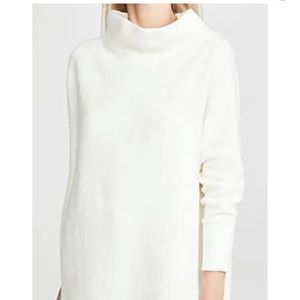 Free People White Slouchy Ottoman Sweater XS
